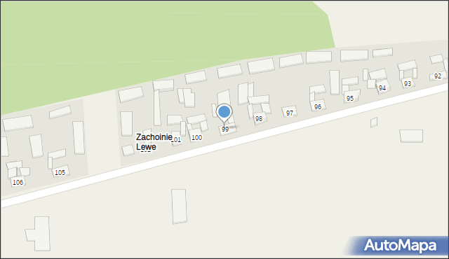 Rokitno, Rokitno, 99, mapa Rokitno