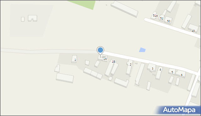 Rokitno, Rokitno, 1c, mapa Rokitno