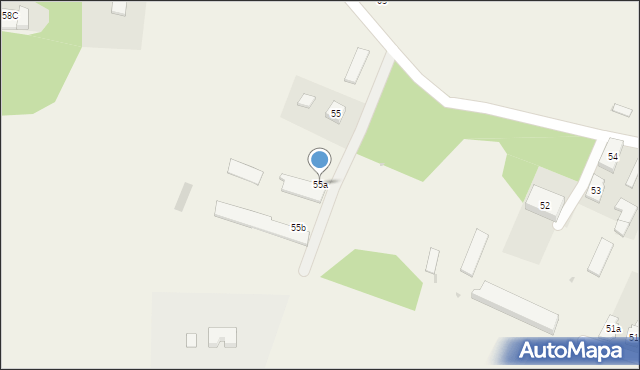 Rokitno, Rokitno, 55a, mapa Rokitno