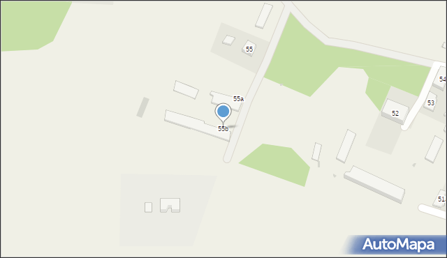 Rokitno, Rokitno, 55b, mapa Rokitno