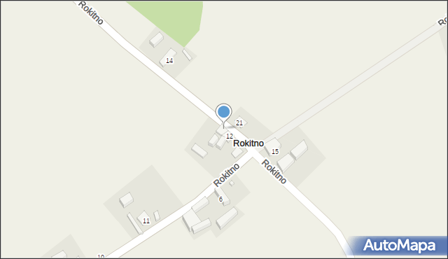 Rokitno, Rokitno, 13, mapa Rokitno