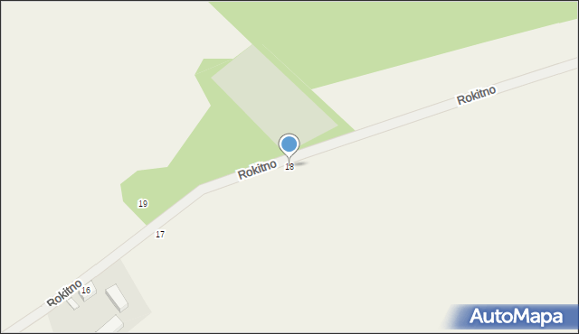 Rokitno, Rokitno, 18, mapa Rokitno
