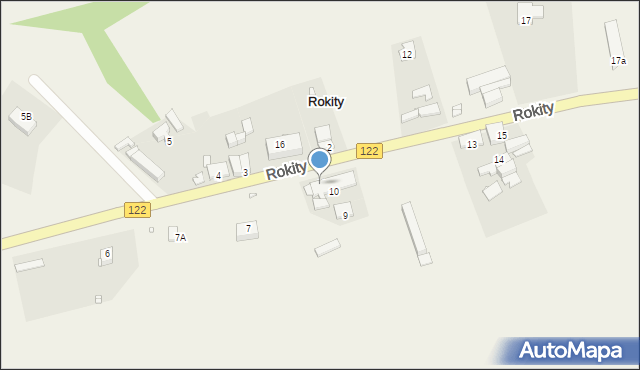 Rokity, Rokity, 11, mapa Rokity