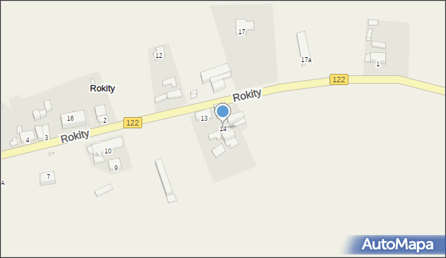 Rokity, Rokity, 14, mapa Rokity
