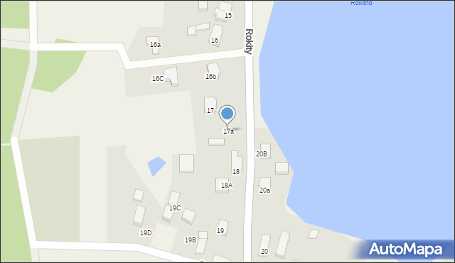Rokity, Rokity, 17a, mapa Rokity