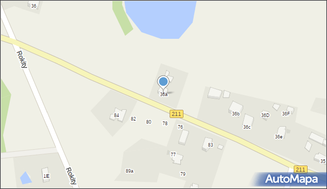 Rokity, Rokity, 36a, mapa Rokity