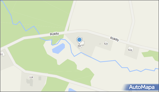 Rokity, Rokity, 62c, mapa Rokity
