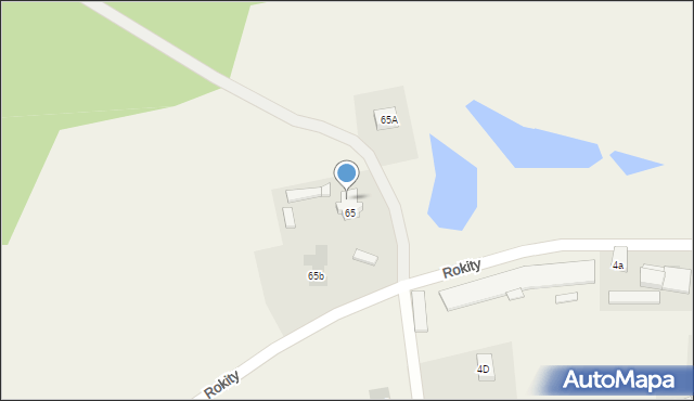 Rokity, Rokity, 65/2, mapa Rokity