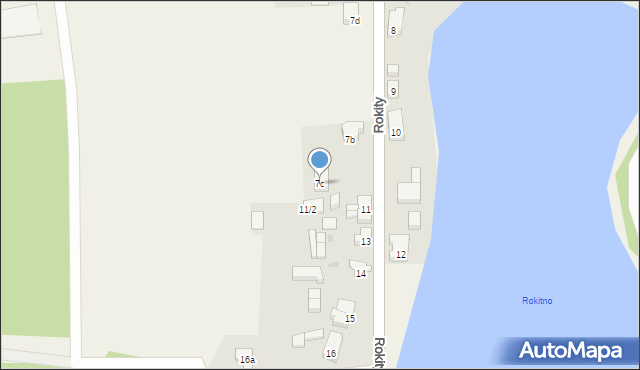 Rokity, Rokity, 7c, mapa Rokity