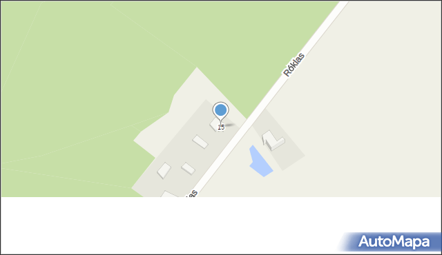 Róklas, Róklas, 15, mapa Róklas