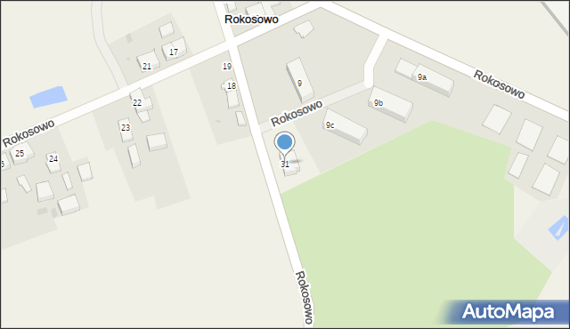 Rokosowo, Rokosowo, 31, mapa Rokosowo