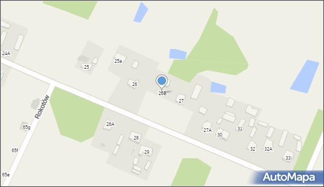 Rokotów, Rokotów, 26B, mapa Rokotów
