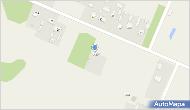 Rokotów, Rokotów, 29a, mapa Rokotów