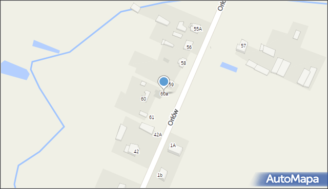 Rokotów, Rokotów, 60a, mapa Rokotów