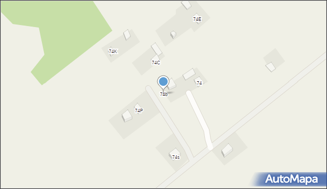 Romany, Romany, 74b, mapa Romany