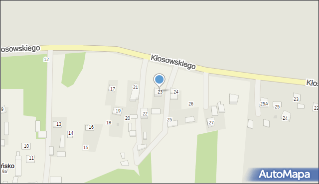 Rońsko, Rońsko, 23, mapa Rońsko
