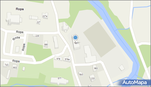 Ropa, Ropa, 780, mapa Ropa