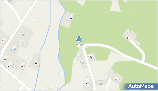 Ropienka, Ropienka, 52a, mapa Ropienka