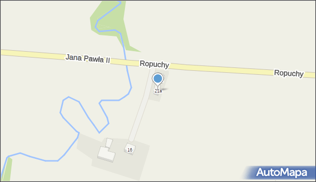 Ropuchy, Ropuchy, 21a, mapa Ropuchy