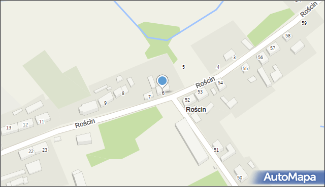 Rościn, Rościn, 6, mapa Rościn