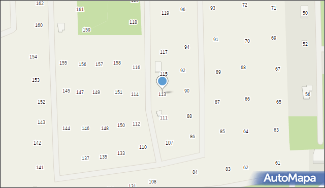 Rościnno, Rościnno, 113, mapa Rościnno