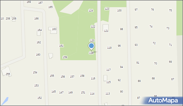 Rościnno, Rościnno, 118, mapa Rościnno