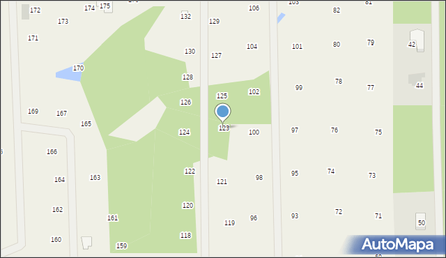 Rościnno, Rościnno, 123, mapa Rościnno