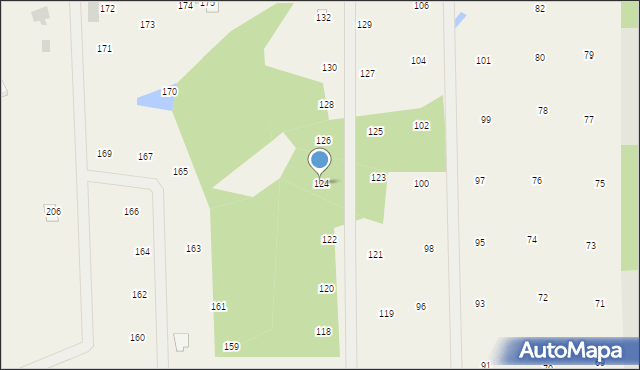 Rościnno, Rościnno, 124, mapa Rościnno