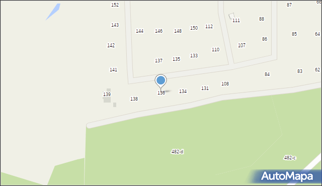 Rościnno, Rościnno, 136, mapa Rościnno