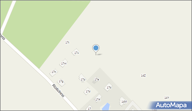 Rościnno, Rościnno, 14ae, mapa Rościnno