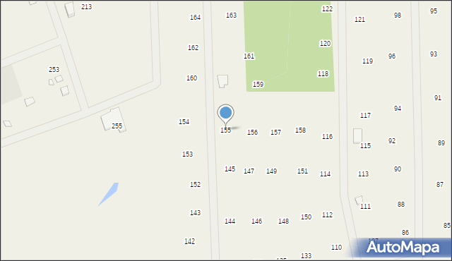 Rościnno, Rościnno, 155, mapa Rościnno