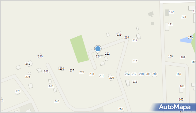 Rościnno, Rościnno, 224, mapa Rościnno