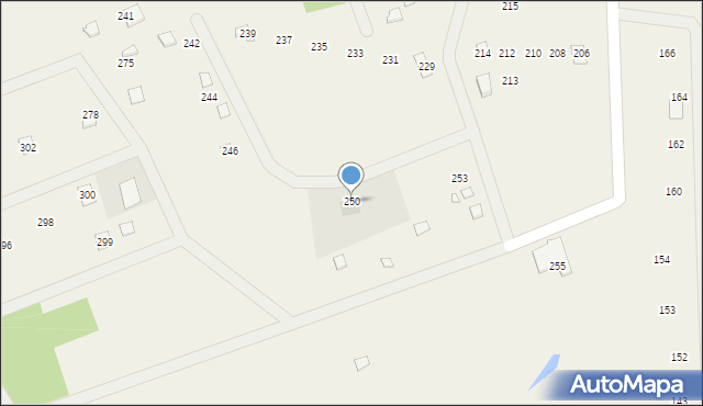 Rościnno, Rościnno, 250, mapa Rościnno