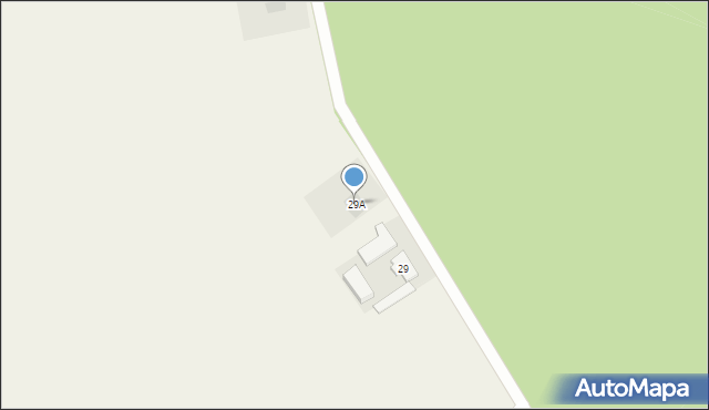 Rościnno, Rościnno, 29A, mapa Rościnno