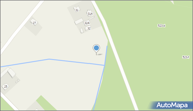 Rościnno, Rościnno, 32d, mapa Rościnno