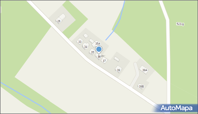 Rościnno, Rościnno, 36, mapa Rościnno