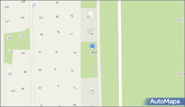 Rościnno, Rościnno, 46, mapa Rościnno