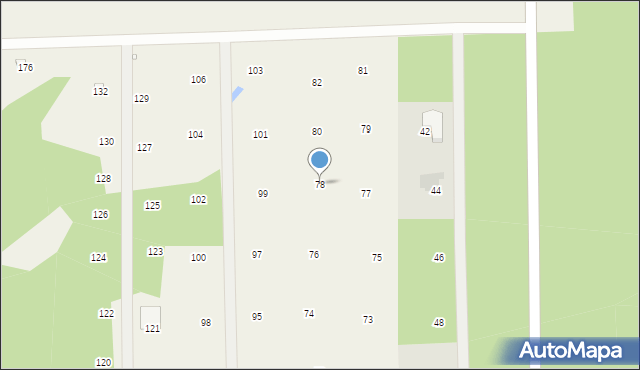 Rościnno, Rościnno, 78, mapa Rościnno