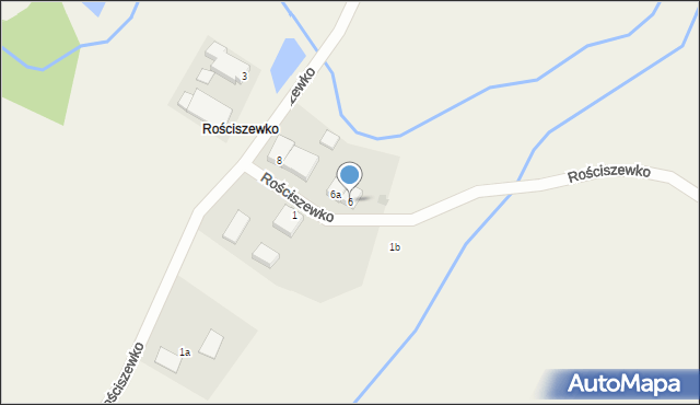 Rościszewko, Rościszewko, 6, mapa Rościszewko