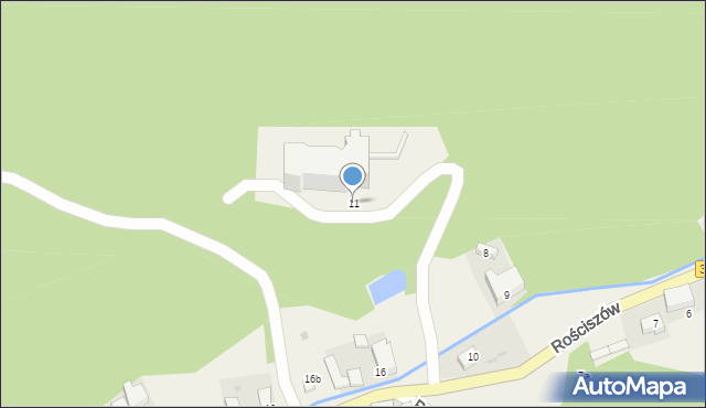 Rościszów, Rościszów, 11, mapa Rościszów