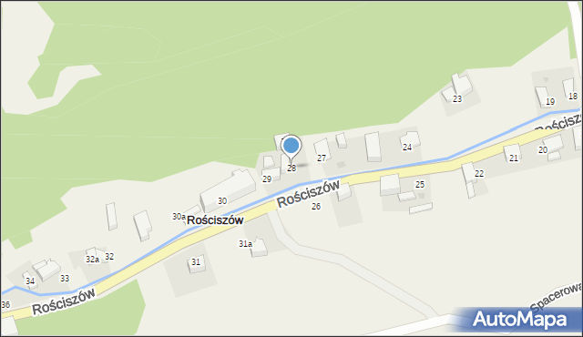 Rościszów, Rościszów, 28, mapa Rościszów