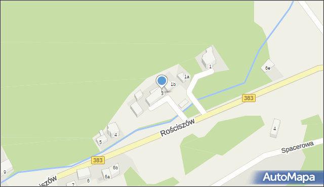 Rościszów, Rościszów, 3, mapa Rościszów