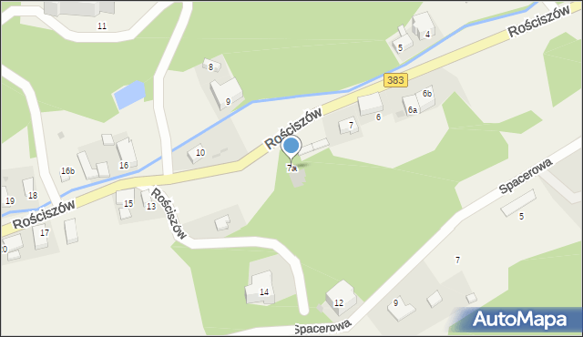 Rościszów, Rościszów, 7a, mapa Rościszów