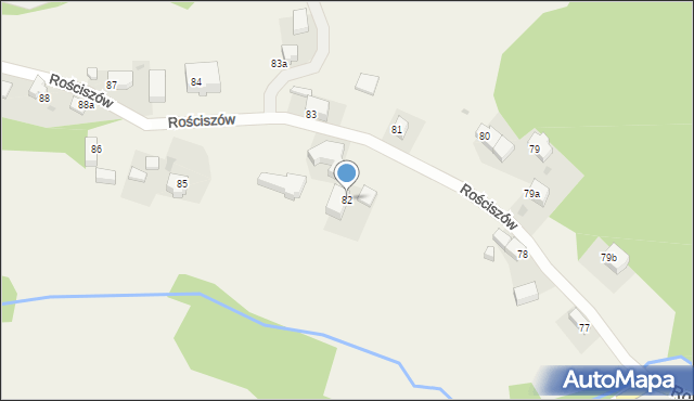 Rościszów, Rościszów, 82, mapa Rościszów