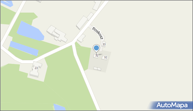 Roskosz, Roskosz, 31, mapa Roskosz