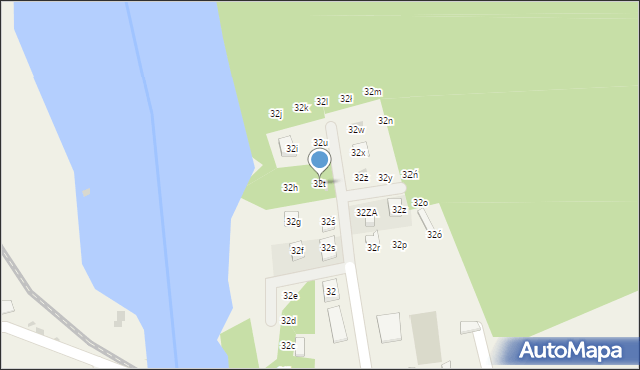 Rosnowo, Rosnowo, 32t, mapa Rosnowo