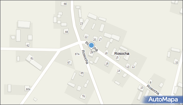 Rosocha, Rosocha, 19, mapa Rosocha
