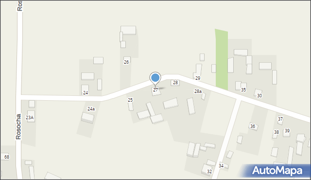 Rosocha, Rosocha, 27, mapa Rosocha