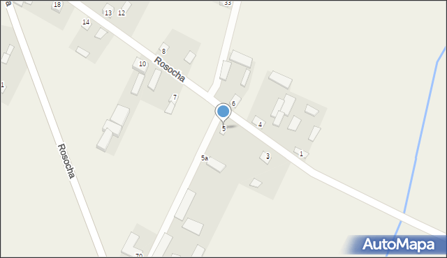 Rosocha, Rosocha, 5, mapa Rosocha
