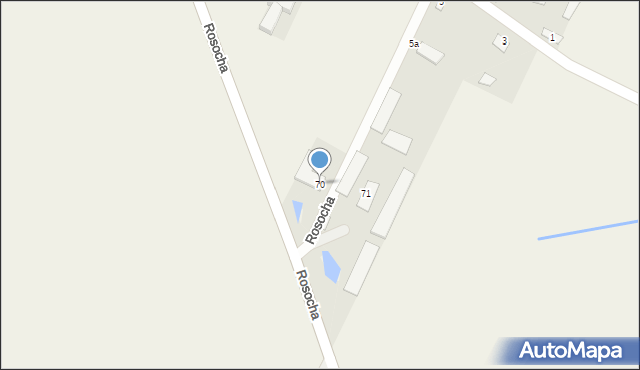 Rosocha, Rosocha, 70, mapa Rosocha